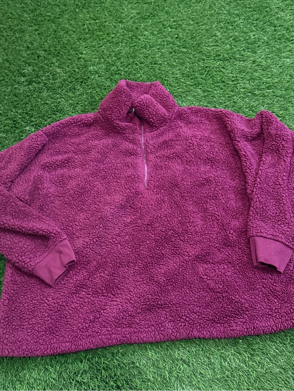 Eddie Bauer 1/4 Zip Sherpa Fleece Pullover